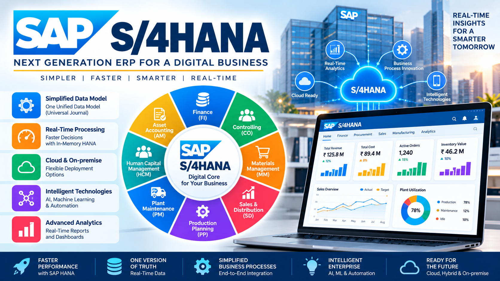 SAP S/4HANA Course in Coimbatore with Live Server Practice